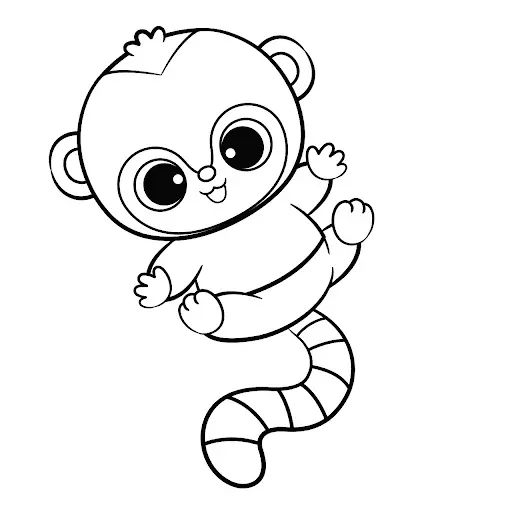 Yoohoo and Friends Coloring Pages 7