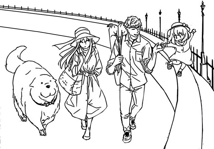 Yor Coloring Pages 19