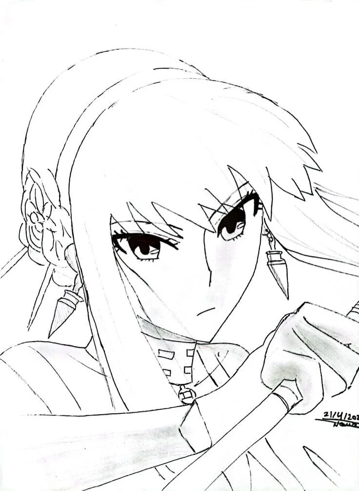 Yor Coloring Pages 3