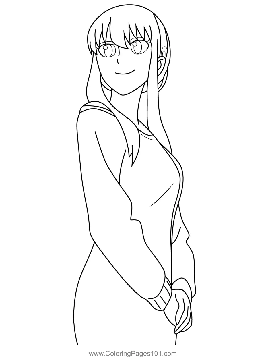 Yor Coloring Pages 4