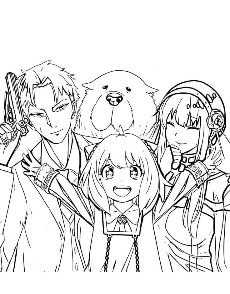 Yor Coloring Pages 8