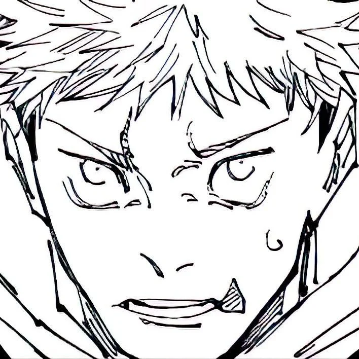 Yuji Para Colorear 17