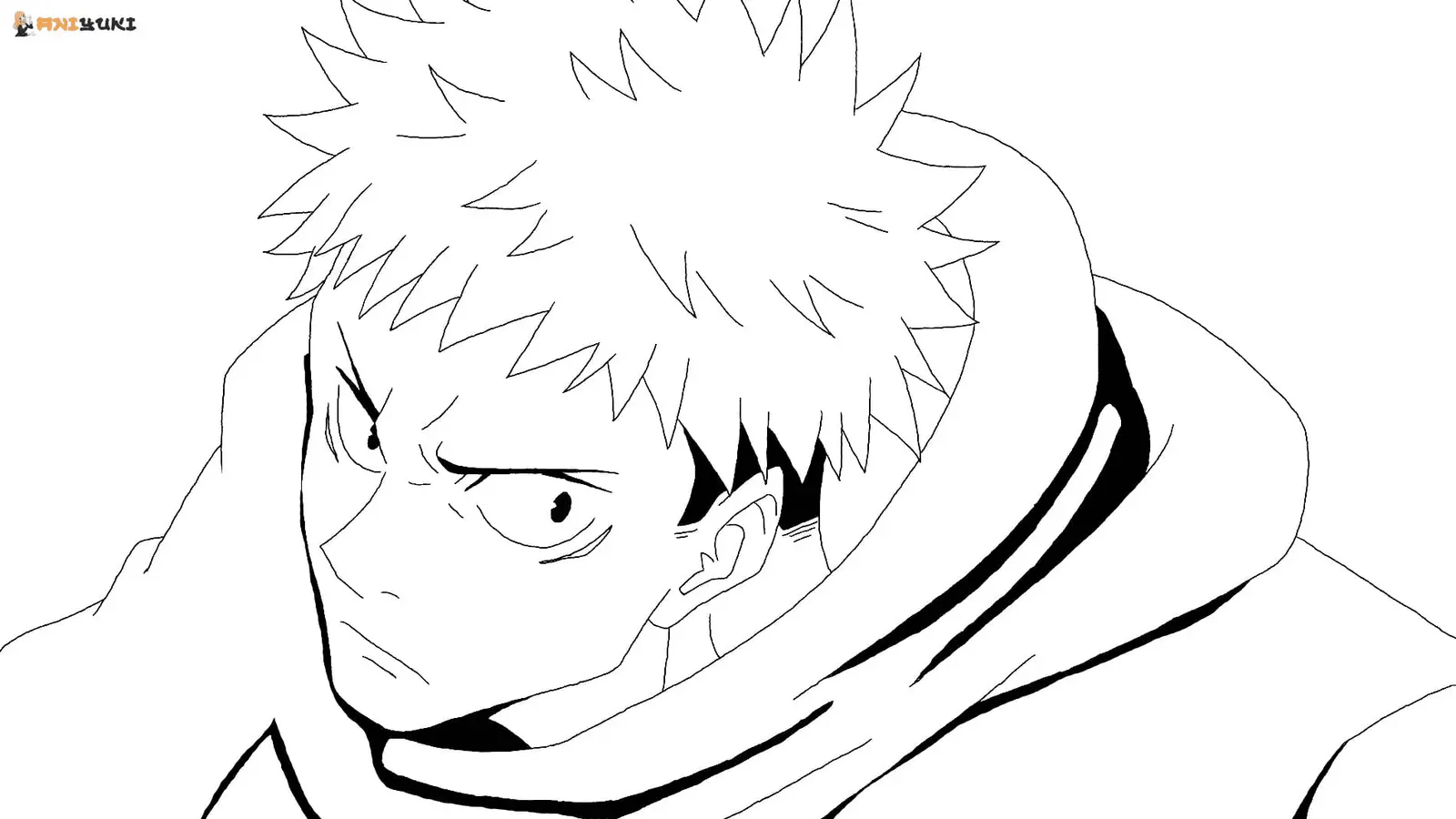 Yuji Para Colorear 19