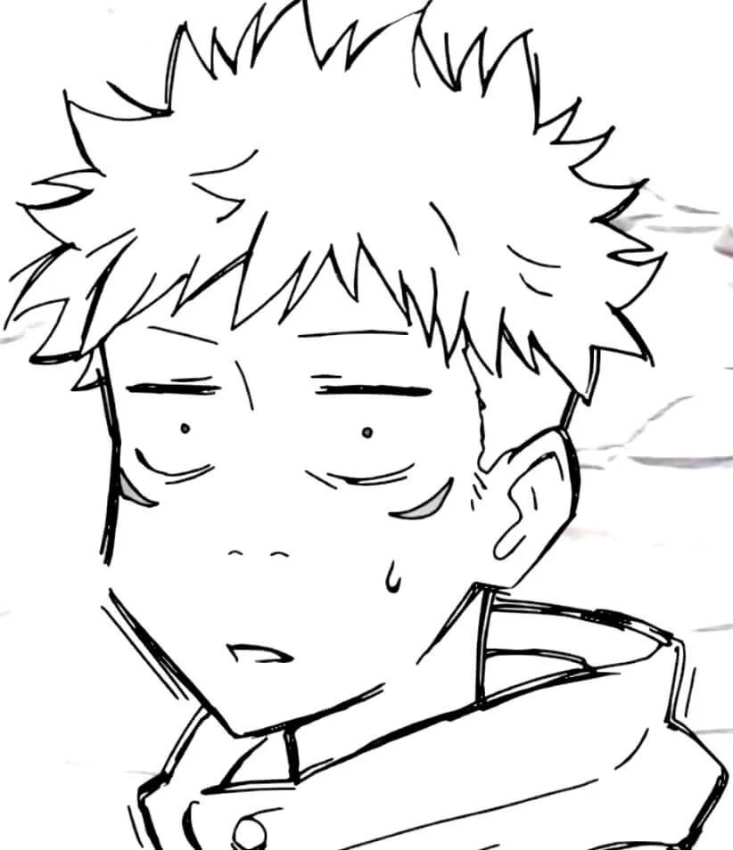 Yuji Para Colorear 23