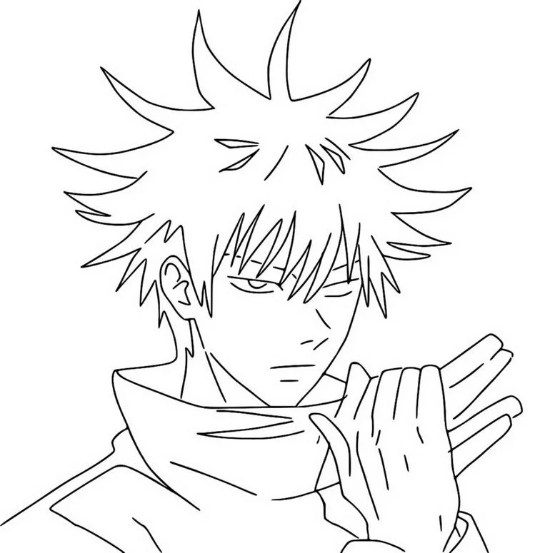 Yuji Para Colorear 25