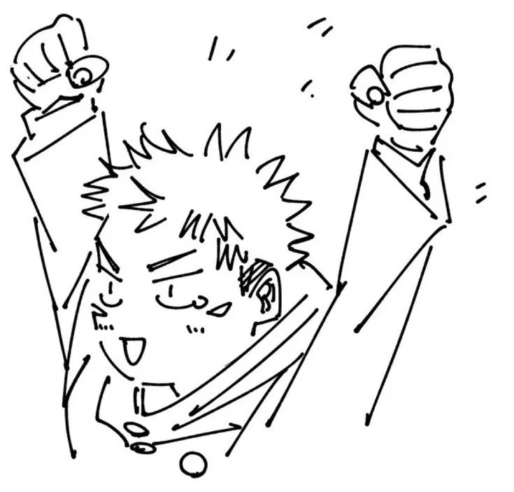 Yuji Para Colorear 27