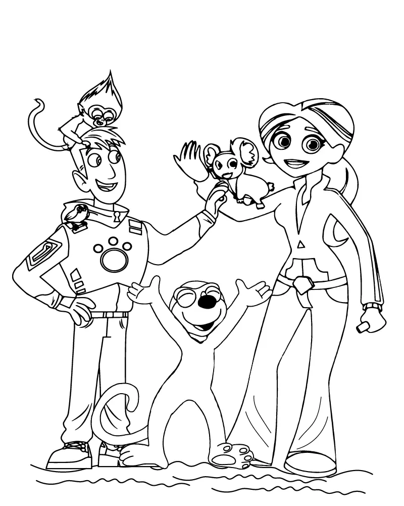 Zoboomafoo Coloring Pages 10