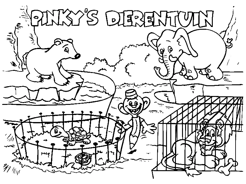 Zoo Coloring Pages 16