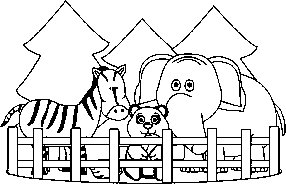Zoo Coloring Pages 27