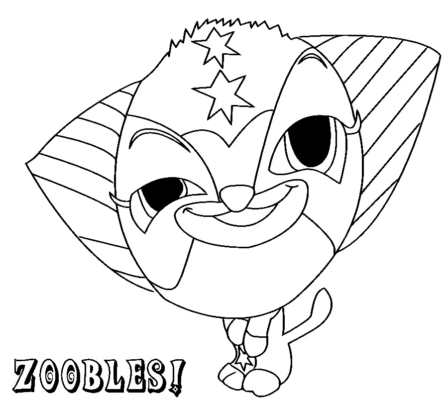 Zoobles Coloring Pages 10