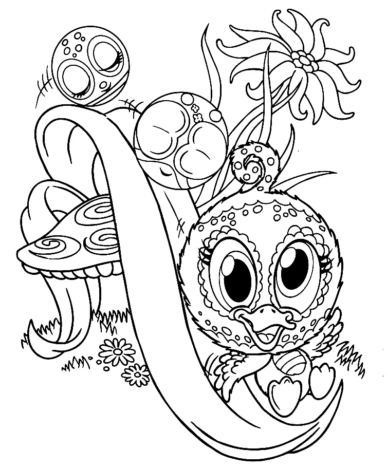 Zoobles Coloring Pages 16