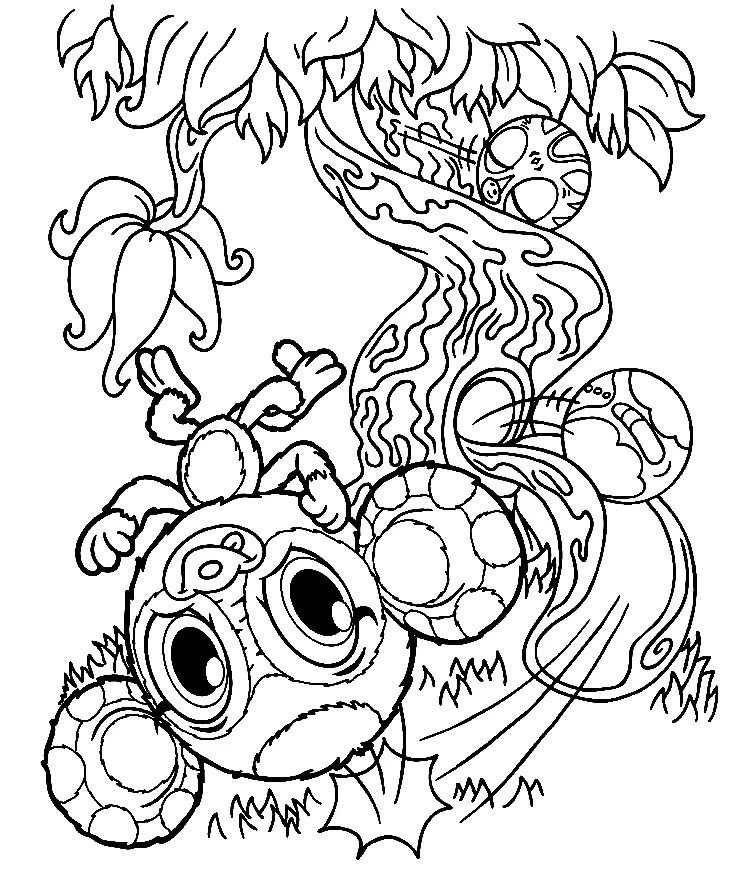 Zoobles Coloring Pages 27