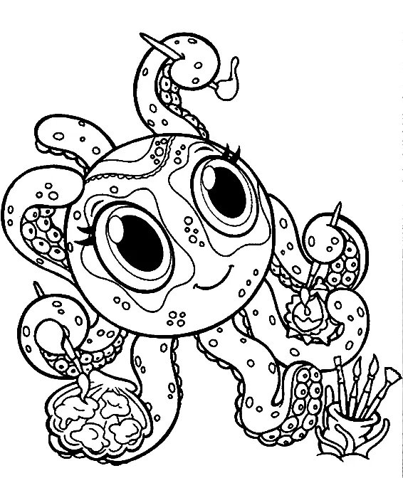 Zoobles Coloring Pages 3