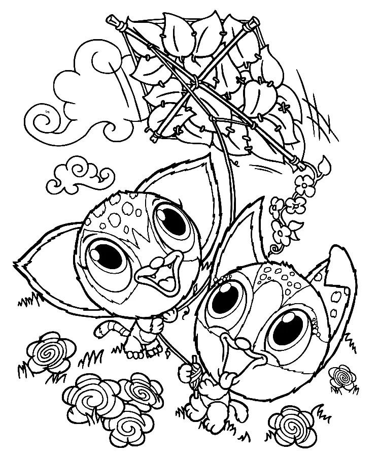Zoobles Coloring Pages 31
