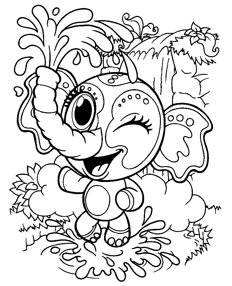 Zoobles Coloring Pages 8