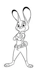 Zootopia Coloring Pages 1