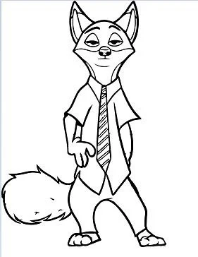 Zootopia Coloring Pages 18