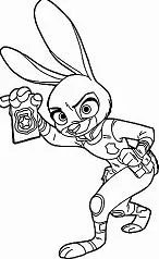 Zootopia Coloring Pages 24