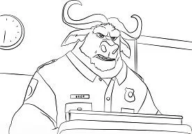 Zootopia Coloring Pages 25