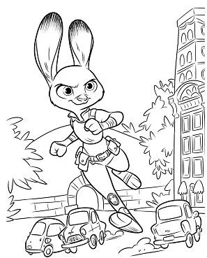 Zootopia Coloring Pages 27