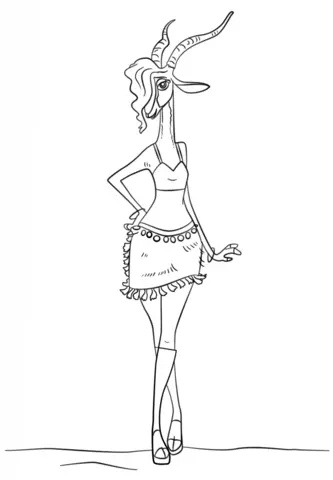 Zootopia Coloring Pages 3