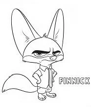 Zootopia Coloring Pages 30