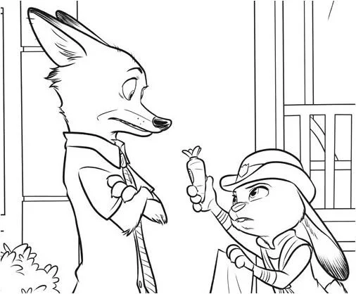 Zootopia Coloring Pages 31