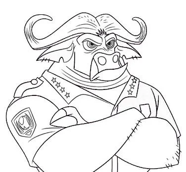 Zootopia Coloring Pages 32