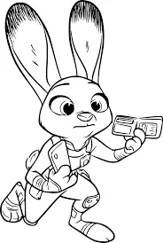 Zootopia Coloring Pages 55