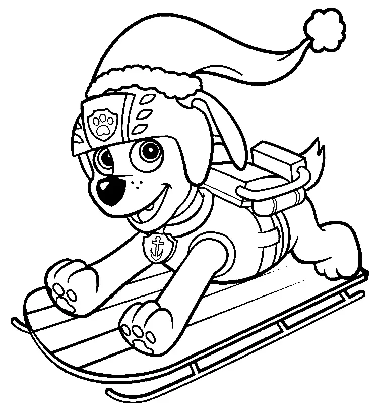 Zuma Paw Patrol Ausmalbilder 6